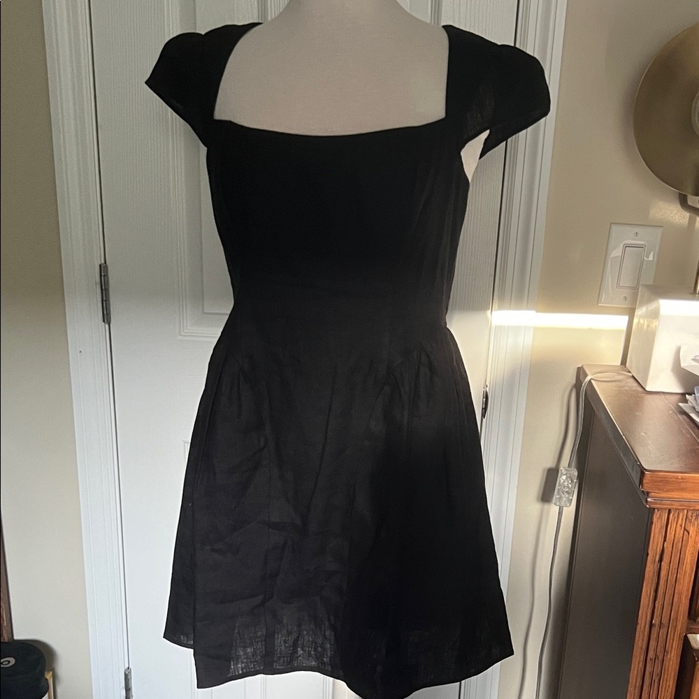 Reformation Oakland Linen Mini dress